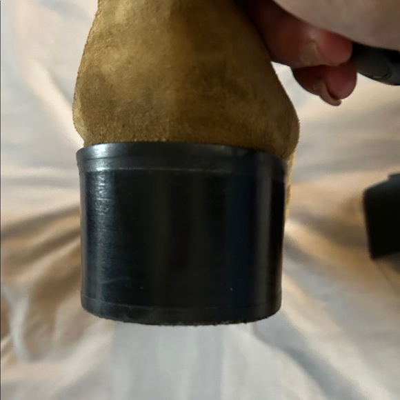 Massimo Dutti Women’s  Split Leather Brown Suede  Loafers - Picture 10 of 11